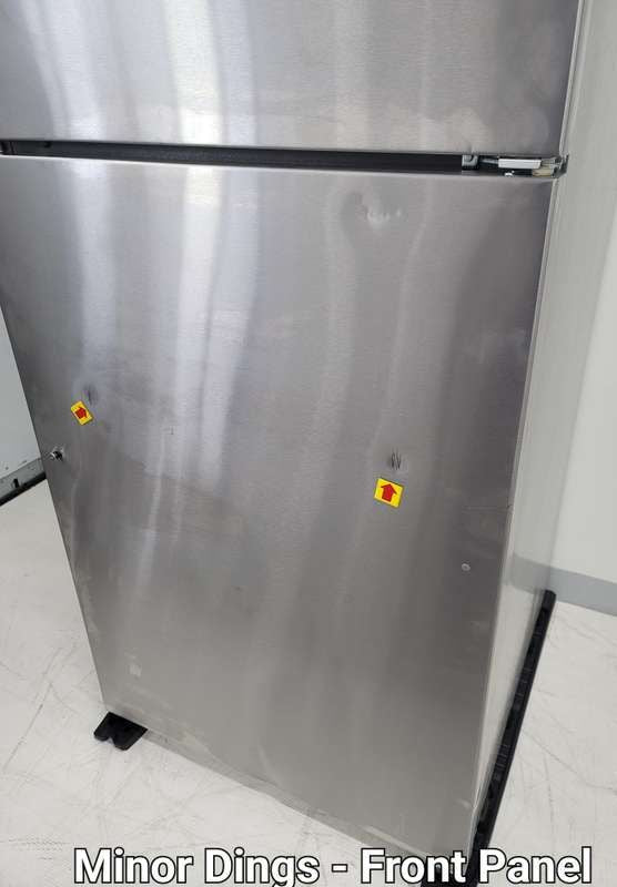 Whirlpool WRT318FMDM 18 Cu. Ft. 30" Top-Freezer Refrigerator, Stainless Steel - Assessment Photo 6