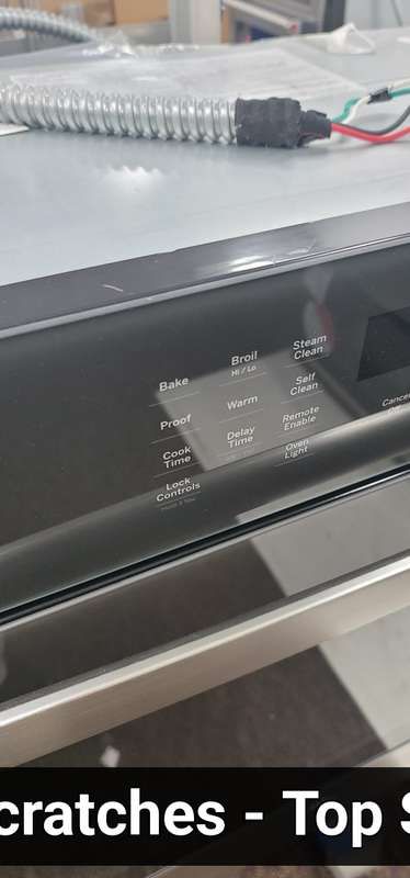 GE 30" Built-in Smart Wall Oven Stainless steel JTS3000SNSS - Assessment Photo 6