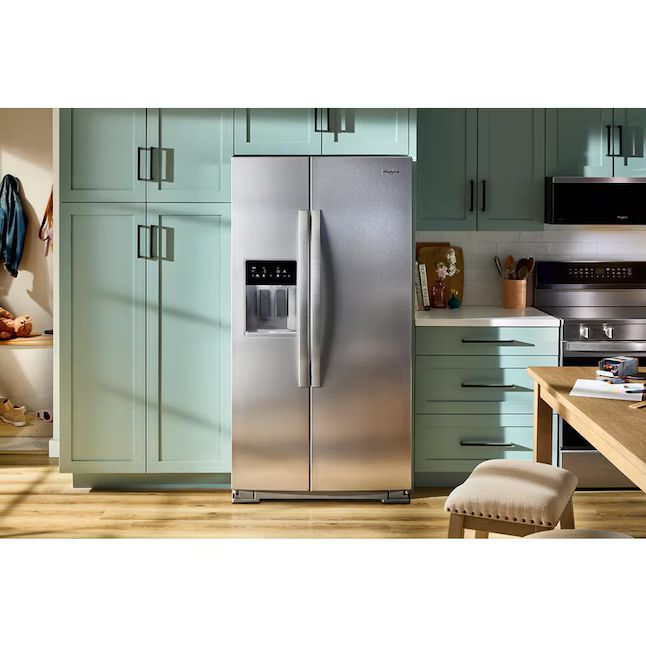 Whirlpool WRSF5836RZ 28.7 Cu. Ft. 36" Side-by-Side Refrigerator, Stainless Steel - Assessment Photo 6