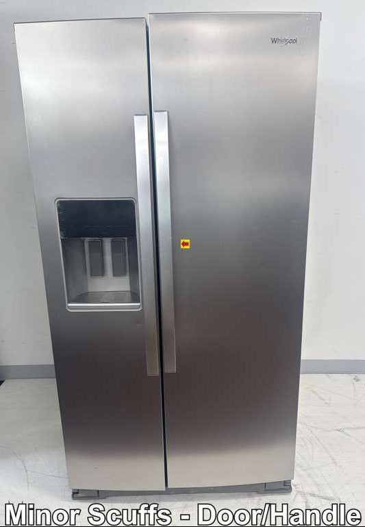 Whirlpool WRSF5836RZ 28.7 Cu. Ft. 36" Side-by-Side Refrigerator, Stainless Steel - Assessment Photo 7