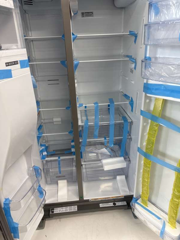 Whirlpool WRSC5536RZ 21 Cu. Ft 36" Side-by-Side Counter-Depth Refrigerator - Assessment Photo 8