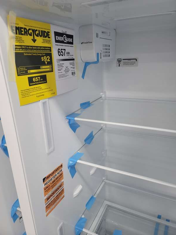 Whirlpool WRSC5536RW 21 Cu. Ft 36" Side-By-Side Refrigerator, ENERGY STAR, White - Assessment Photo 9