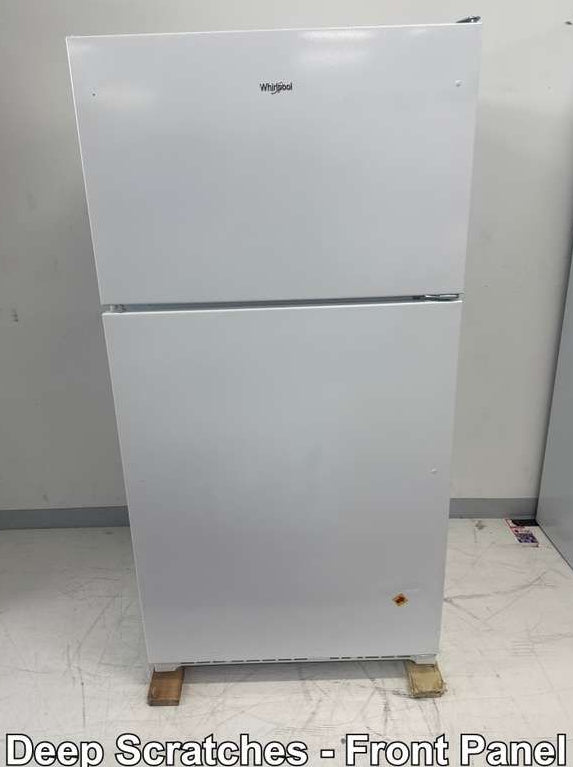 Whirlpool WRT311FZDW 20.5 Cu. Ft 33" Top-Freezer Refrigerator, White - Assessment Photo 9