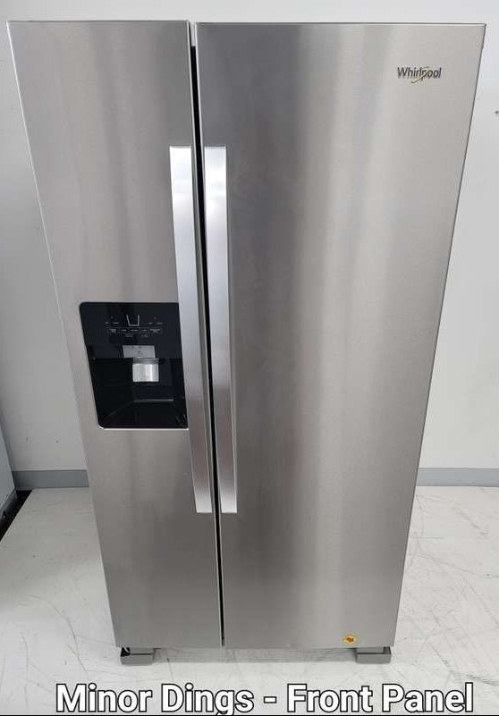 Whirlpool WRS321SDHZ 21.4 Cu. Ft 33" Side-by-Side Refrigerator, Stainless Steel - Assessment Photo 9