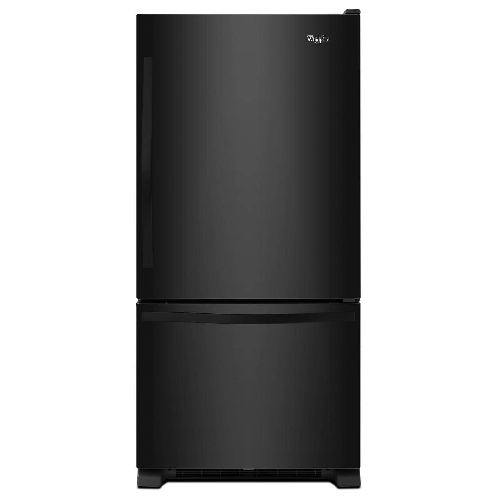 Whirlpool WRB329DMBB 18.7 Cu. Ft Freezer Refrigerator ENERGY STAR Black - Image 1
