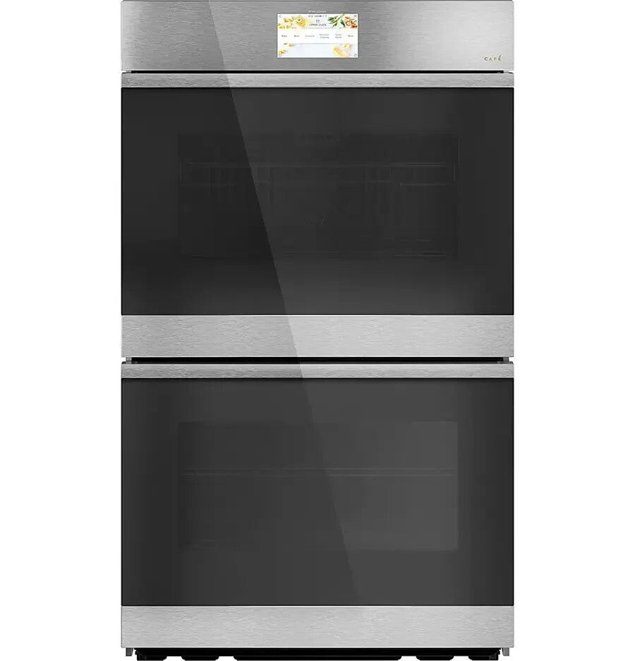 Cafe CTD90DM2NS5 30" Built-In Double Electric Convection Wall Oven, Wi-Fi