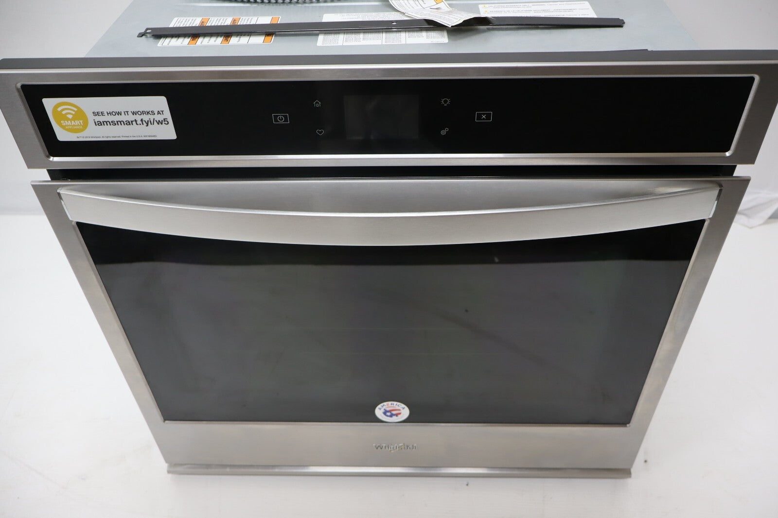 Whirlpool WOS51EC0HS 30" 5 Cu. Ft. Built-In Electric Single Wall Oven in SS
