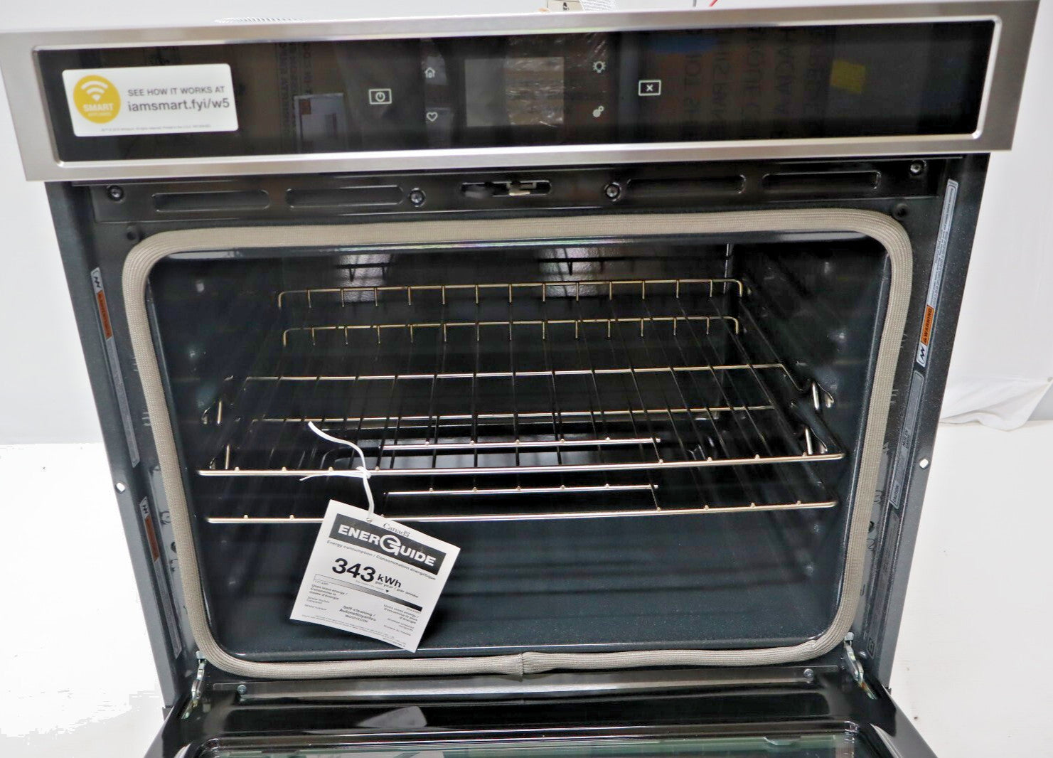 Whirlpool WOS51EC0HS 30" 5 Cu. Ft. Built-In Electric Single Wall Oven in SS