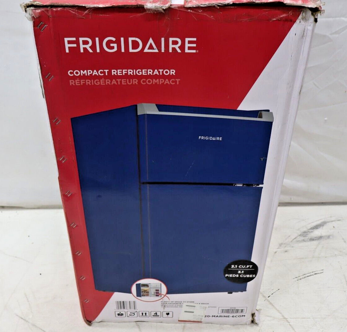 Frigidaire EFR920-MAR 3.2 Cu. Ft. Compact Refrigerator w/ Top Freezer in Blue
