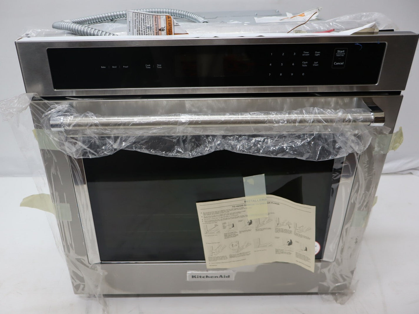 KitchenAid KOST100ESS 30" Built-In Single Electric Convection Wall Oven