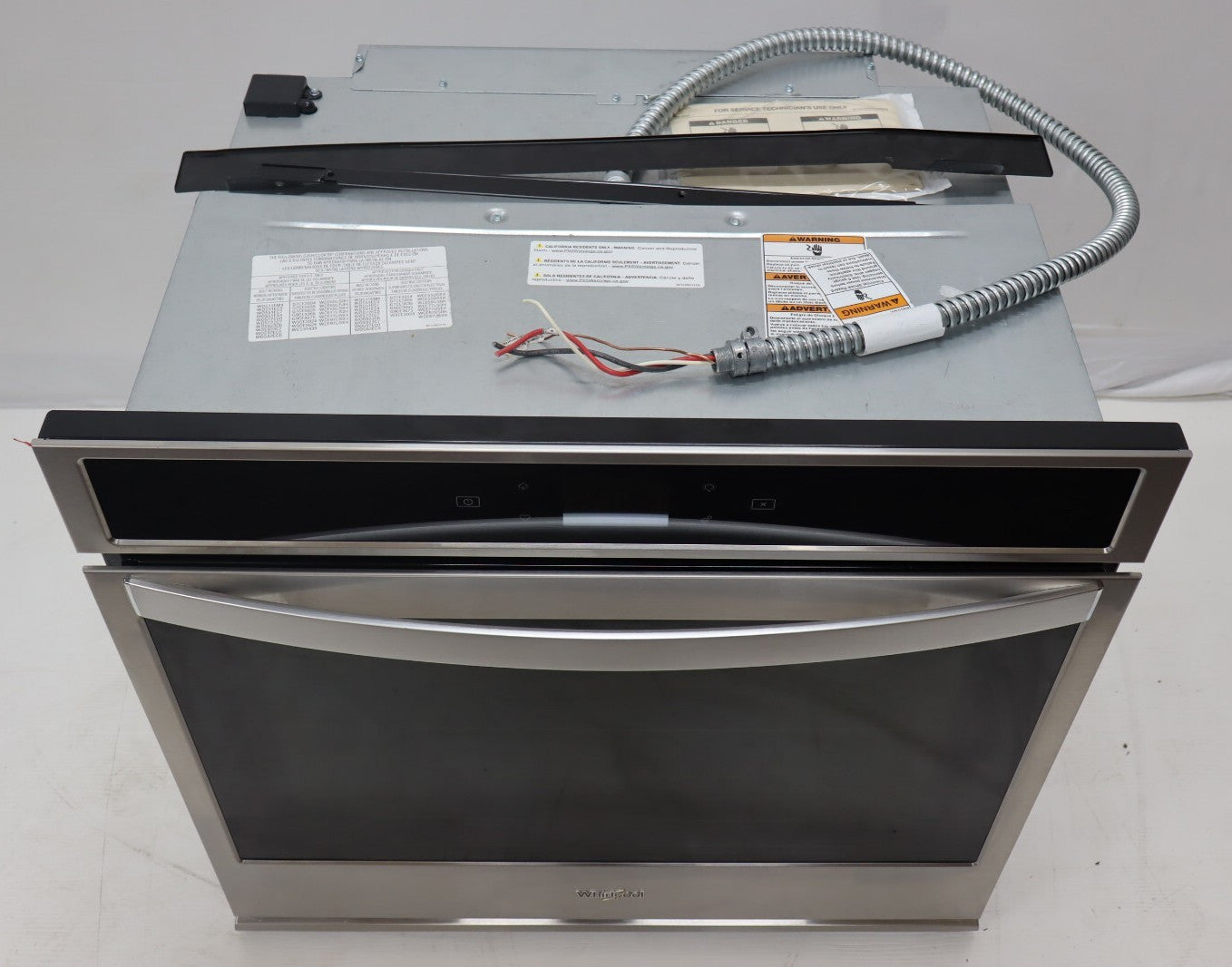 Whirlpool WOS51EC0HS 30" 5 Cu. Ft. Built-In Electric Single Wall Oven Stainless