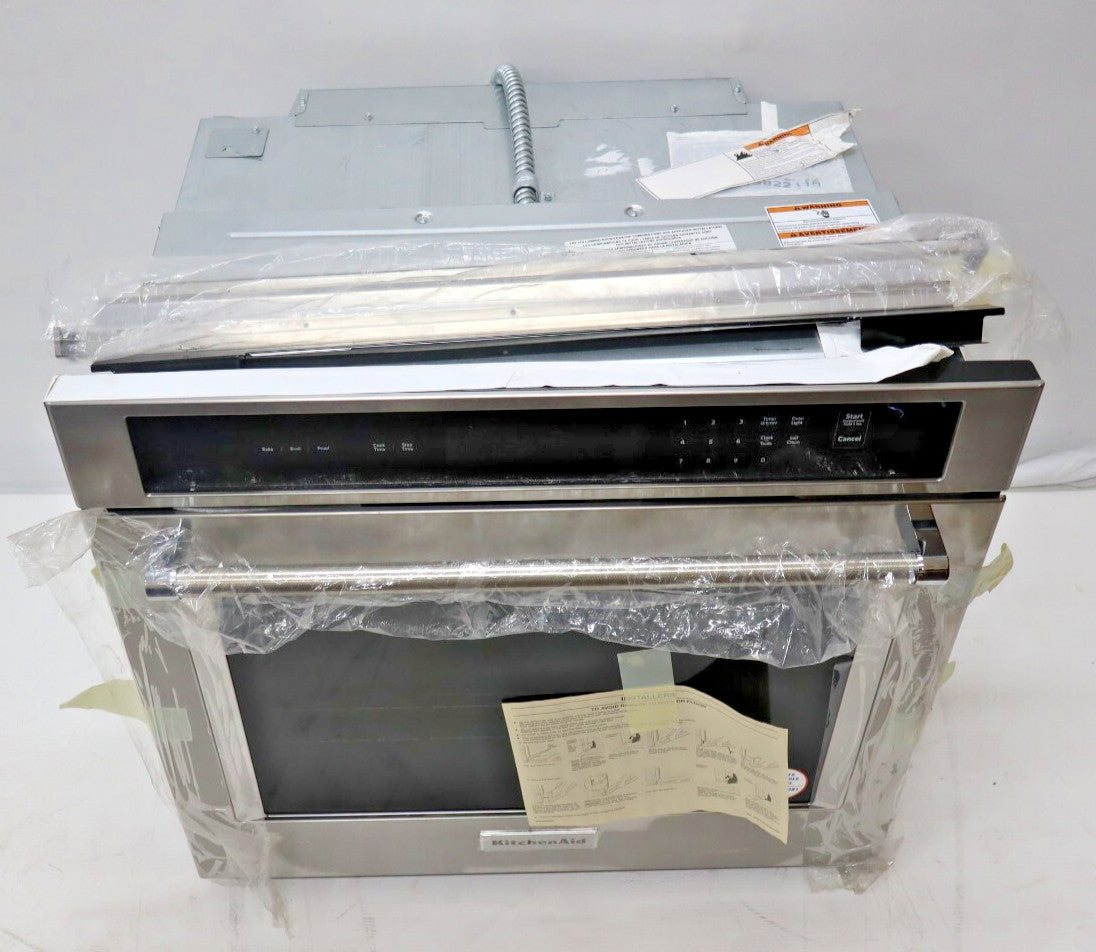KitchenAid KOST100ESS 30" Built-In Single Electric Convection Wall Oven