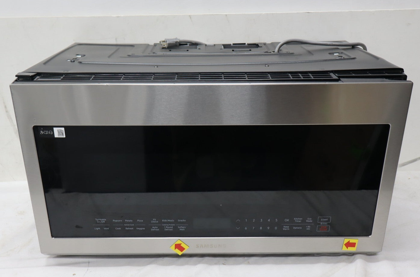 Samsung ME21M706BAS 2.1 Cu. Ft. Over-The-Range Microwave Hood 400 CFM in SS