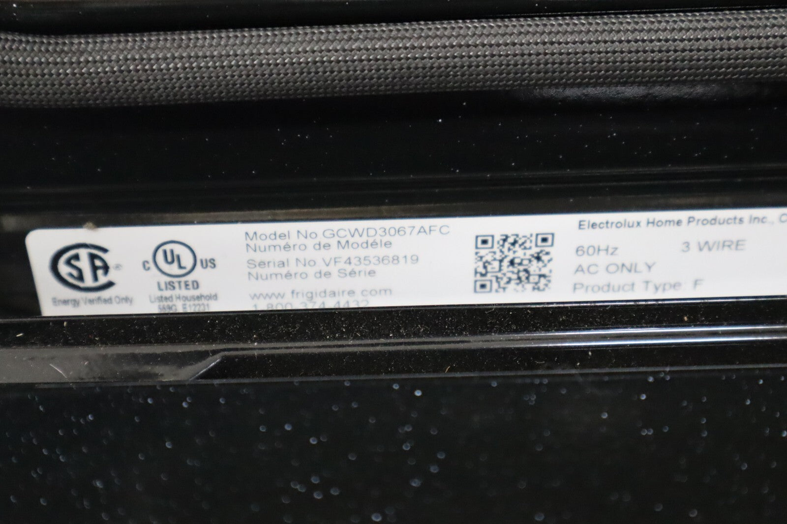 Frigidaire GCWD3067AF 30" Built-in Electric Double Wall Oven w/ Total Convection