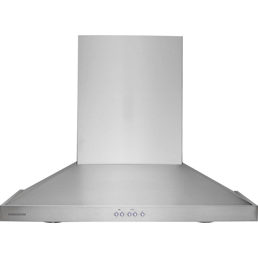 NEW Monogram 30" Convertible Wall Mount Chimney Range Hood ZV830SMSS