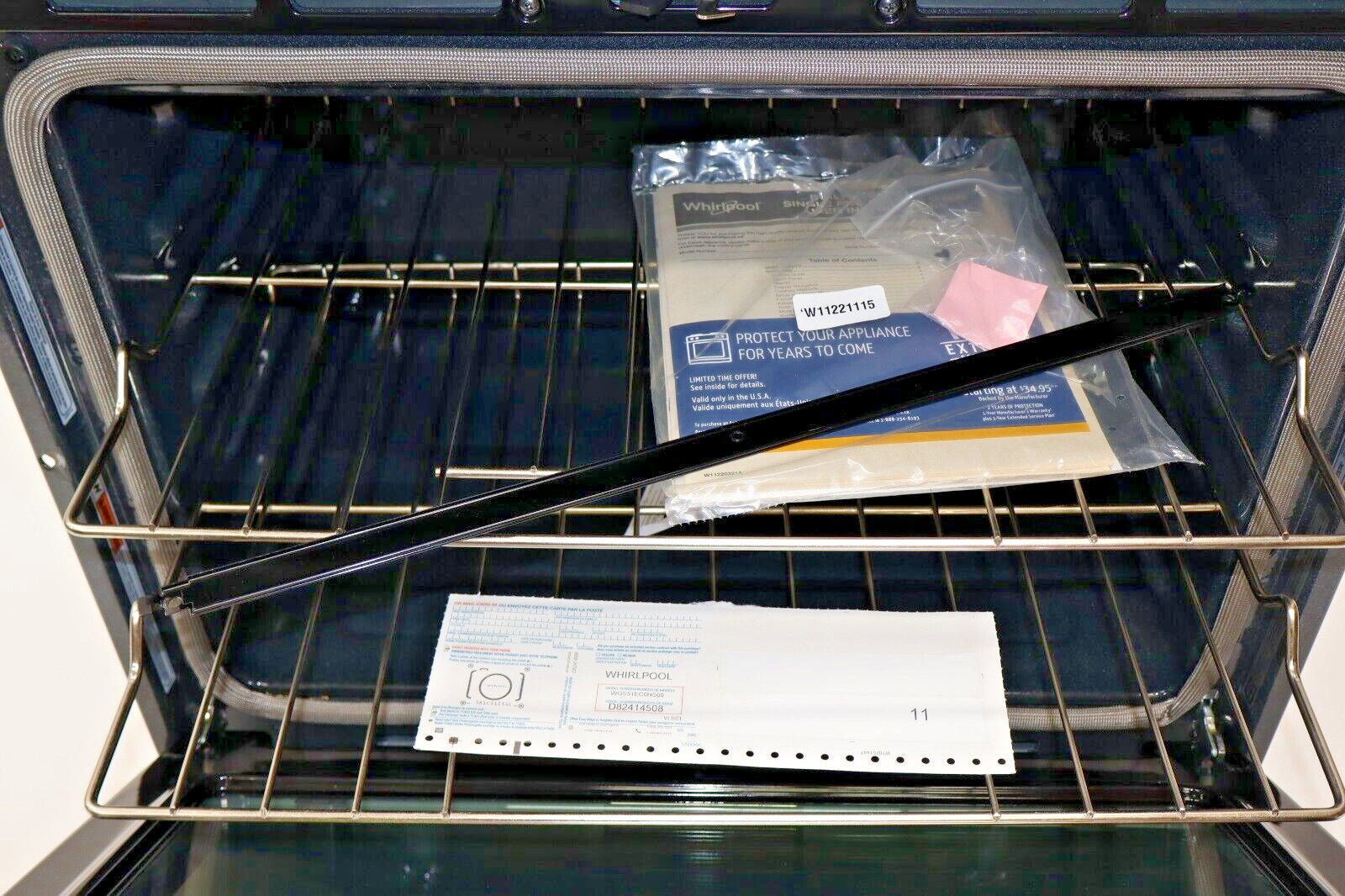 Whirlpool WOS51EC0HS 30" 5 Cu. Ft. Built-In Electric Single Wall Oven in SS