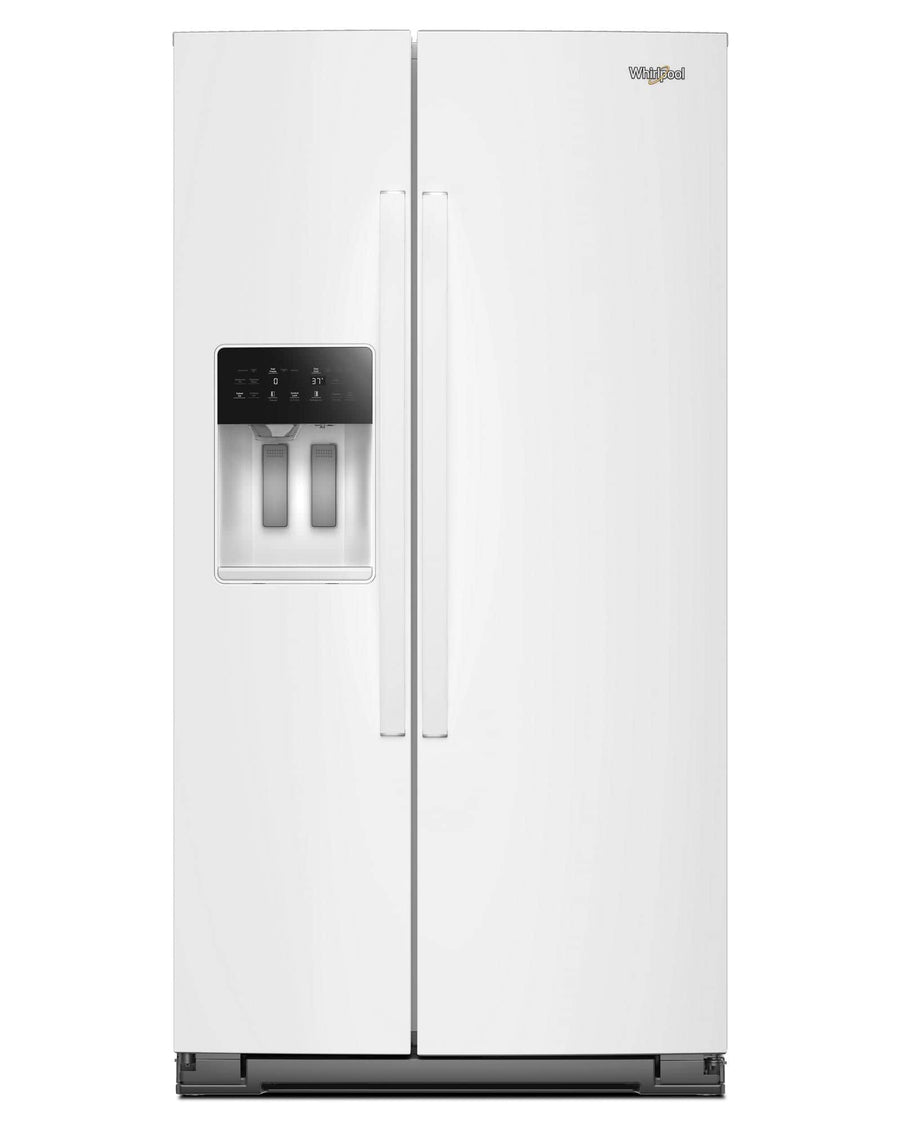 Whirlpool WRSC5536RW 21 Cu. Ft 36" Side-By-Side Refrigerator, ENERGY STAR, White - Image 1