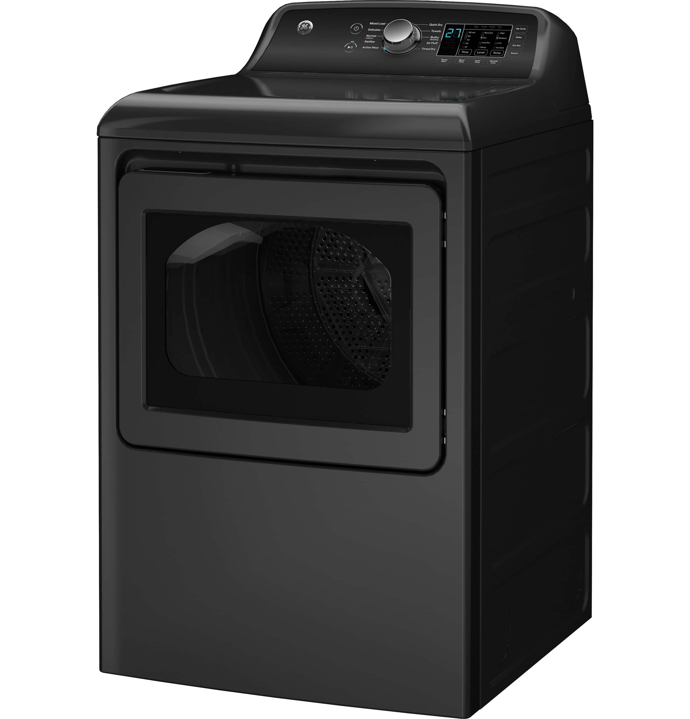 GE GTD58EBPVDG 7.4 Cu. Ft Dryer ENERGY STAR Diamond Gray - Image 2