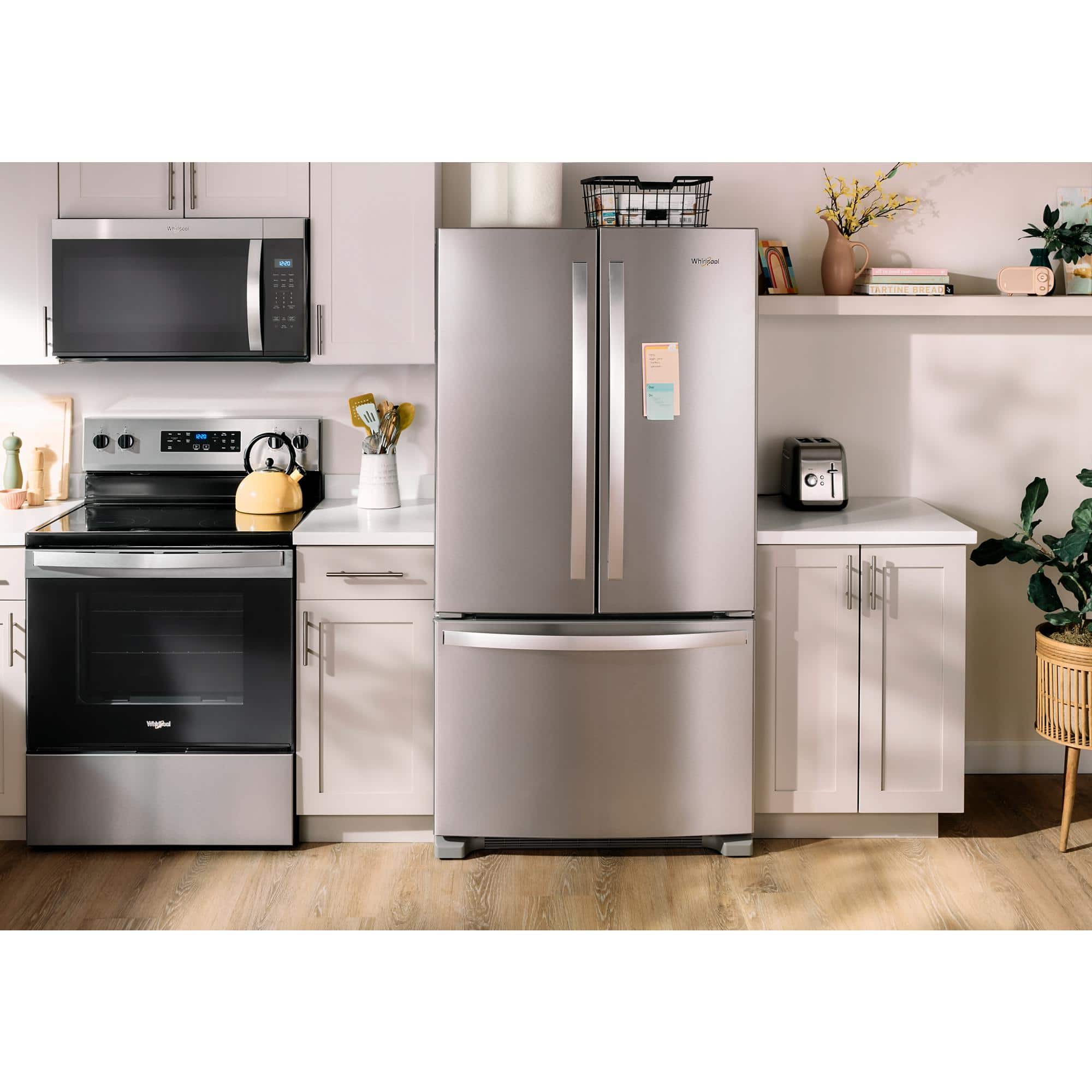 Whirlpool WRFC2036RZ 20 Cu. Ft 36" French Door Refrigerator ENERGY STAR - Image 9