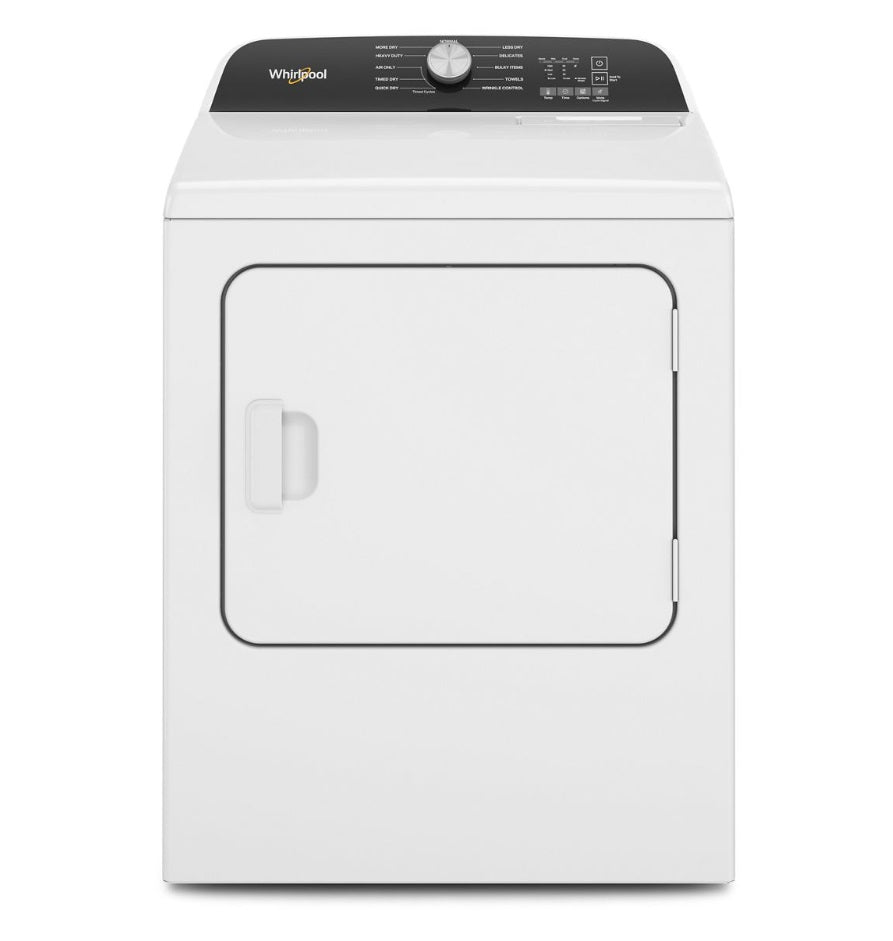 Whirlpool WED500CMW 7.0 Cu. Ft. Long Vent Electric Moisture Sensing Dryer