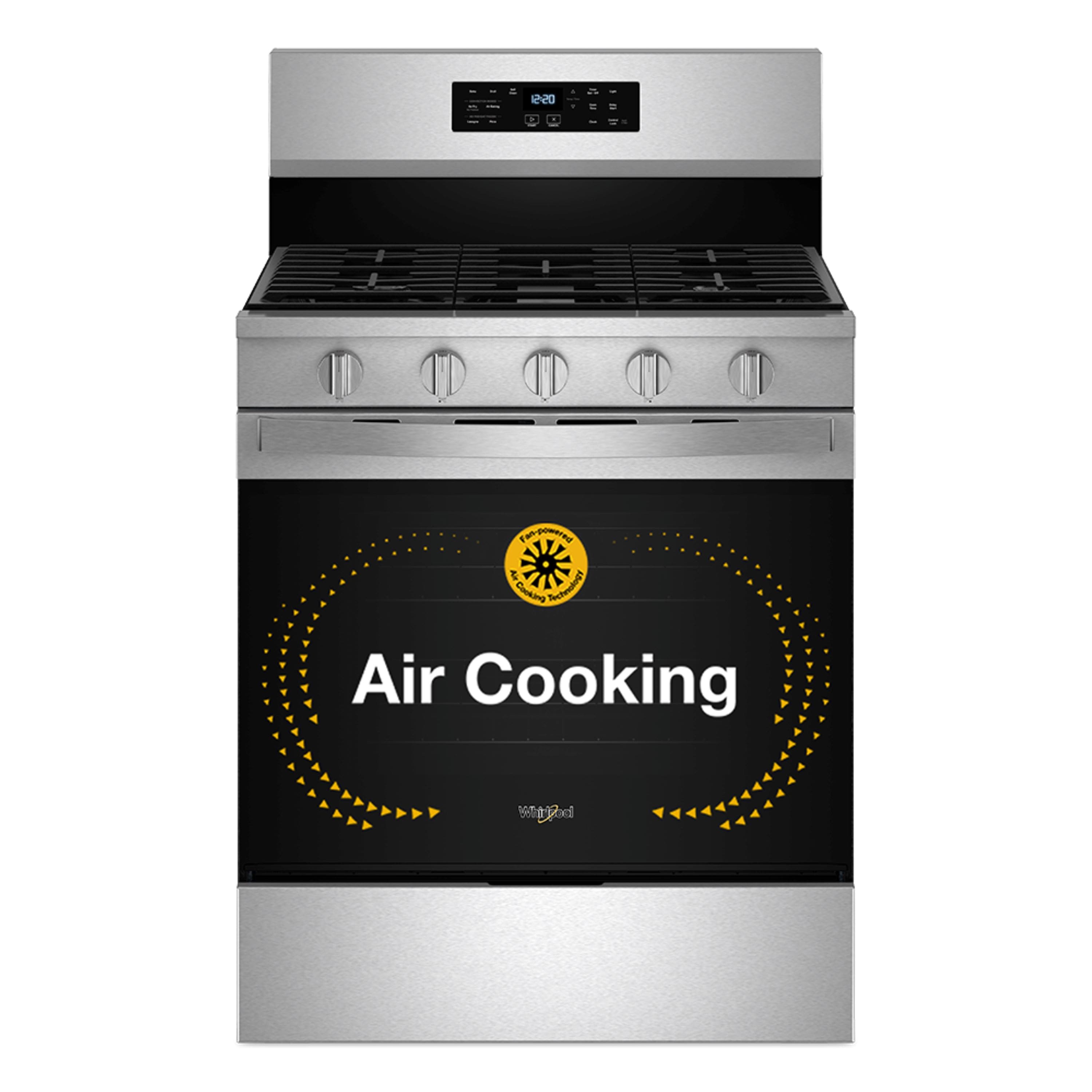 Whirlpool WFGS5030RZ 5.0 Cu. Ft Range Freestanding Stainless Steel - Image 3