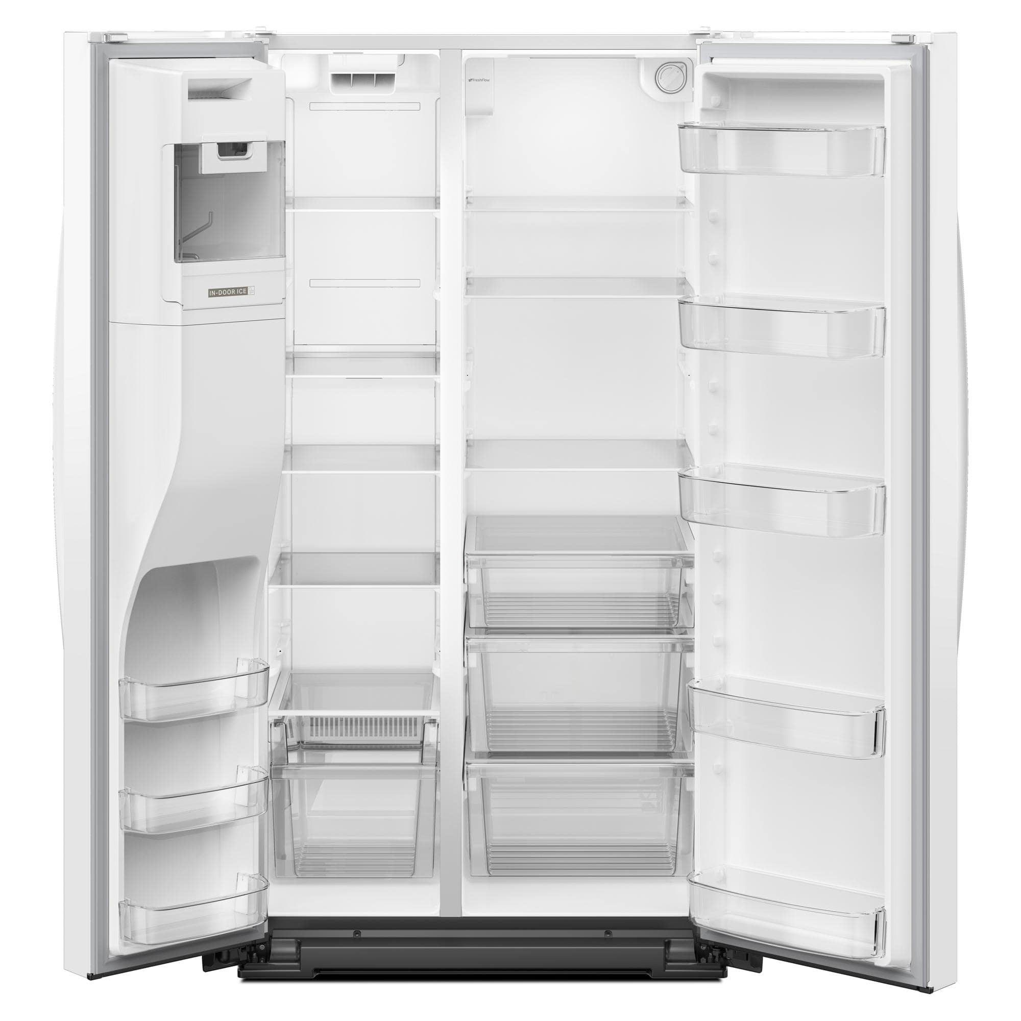 Whirlpool WRSF5536RW 28 Cu. Ft Refrigerator SidebySide ENERGY STAR White - Image 3