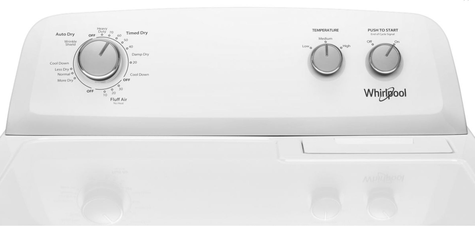 Whirlpool WGD4850HW 7.0 cu. ft. Front Load Gas Dryer with AutoDry™ Drying System