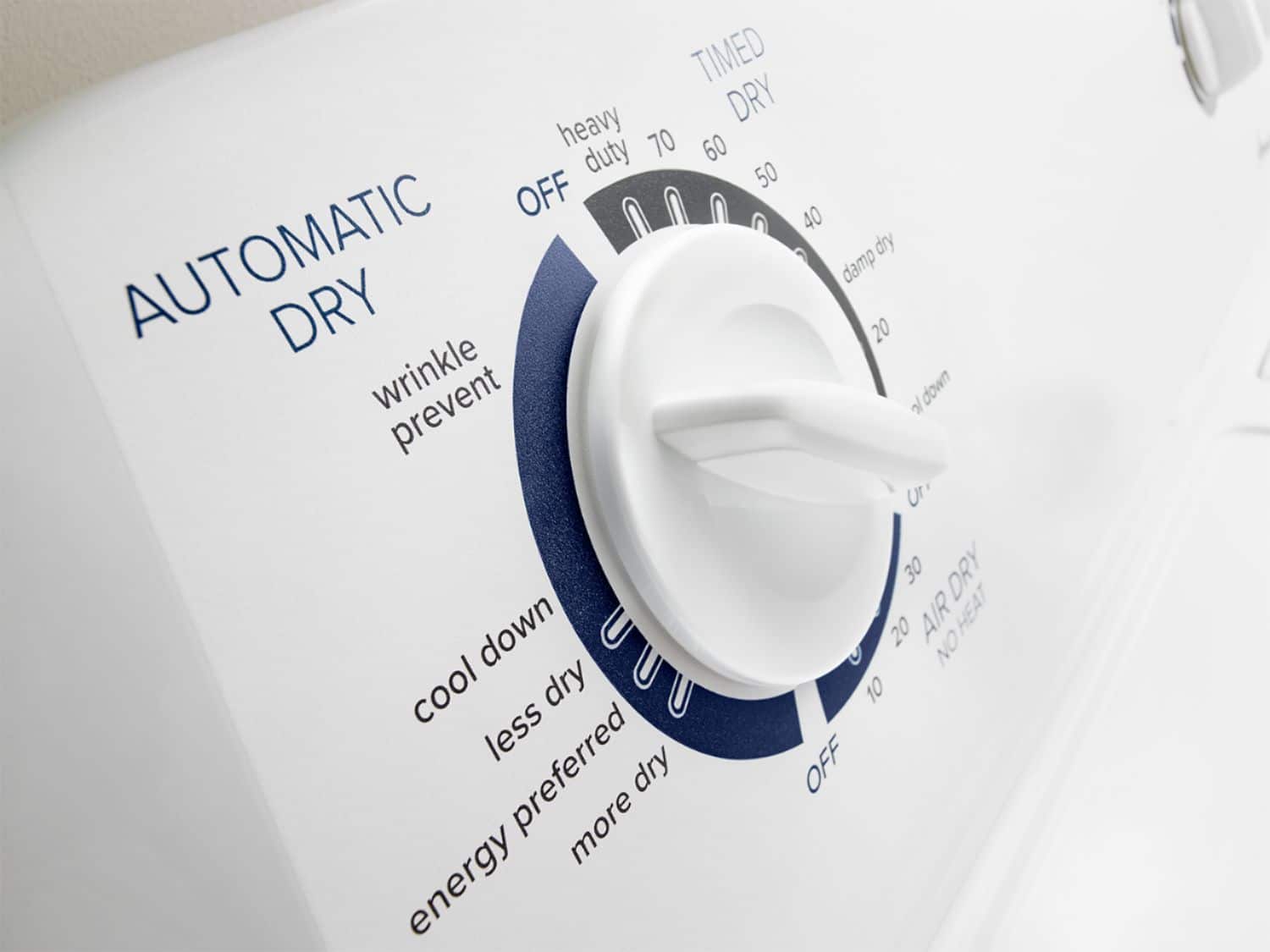 Amana NED4655EW 6.5 Cu. Ft Electric Dryer ENERGY STAR White - Image 3