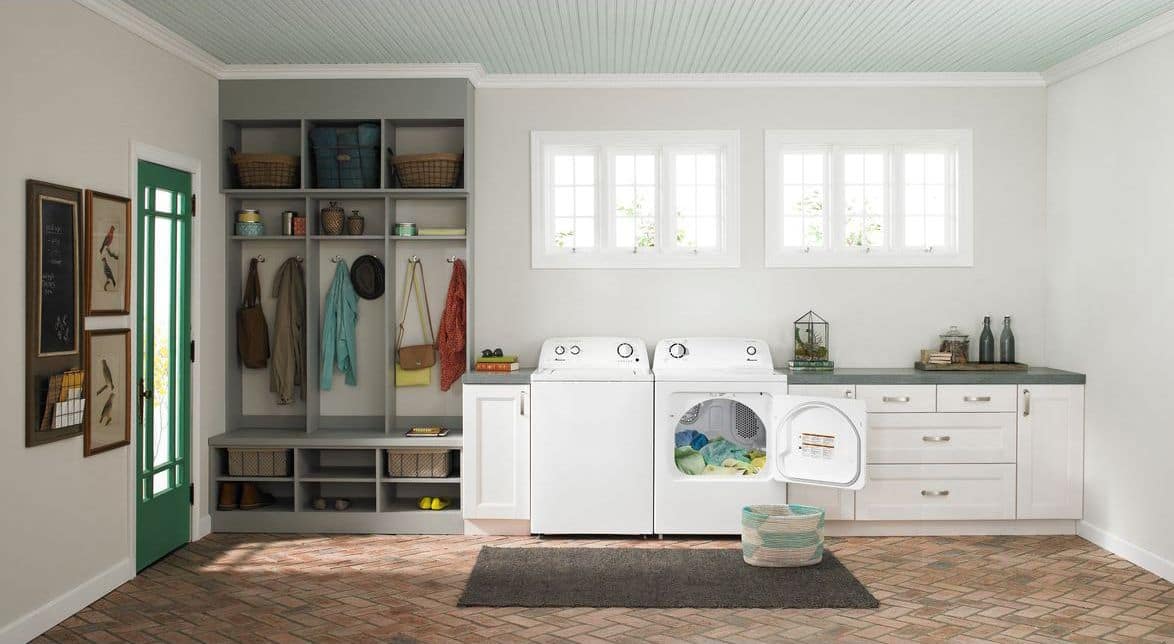 Amana NED4655EW 6.5 Cu. Ft Electric Dryer ENERGY STAR White - Image 5
