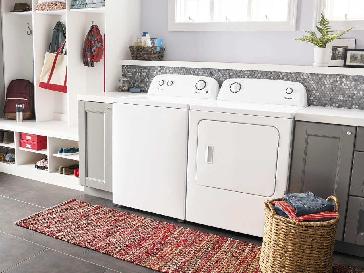 Amana NED4655EW 6.5 Cu. Ft Electric Dryer ENERGY STAR White - Image 6