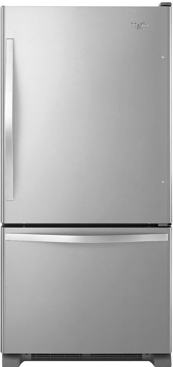 Whirlpool WRB322DMBM 22 cu. Ft 33" Bottom-Freezer Refrigerator, ENERGY STAR - Image 1