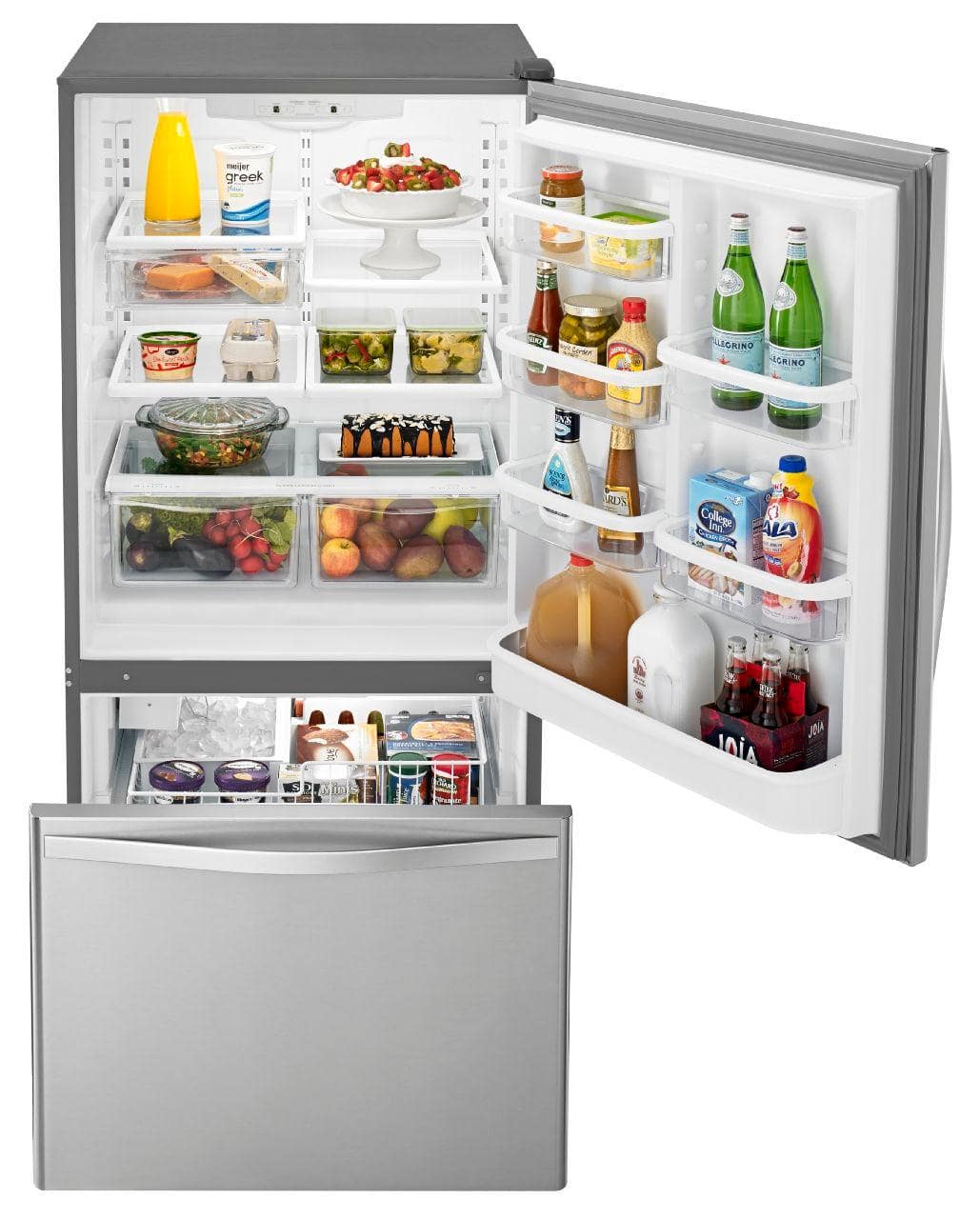 Whirlpool WRB322DMBM 22 cu. Ft 33" Bottom-Freezer Refrigerator ENERGY STAR - Image 7
