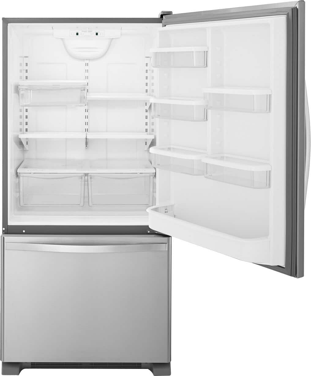 Whirlpool WRB322DMBM 22 cu. Ft 33" Bottom-Freezer Refrigerator, ENERGY STAR - Image 3