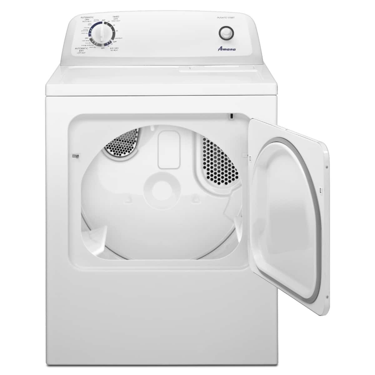 Amana NED4655EW 6.5 Cu. Ft Dryer ENERGY STAR White - Image 3