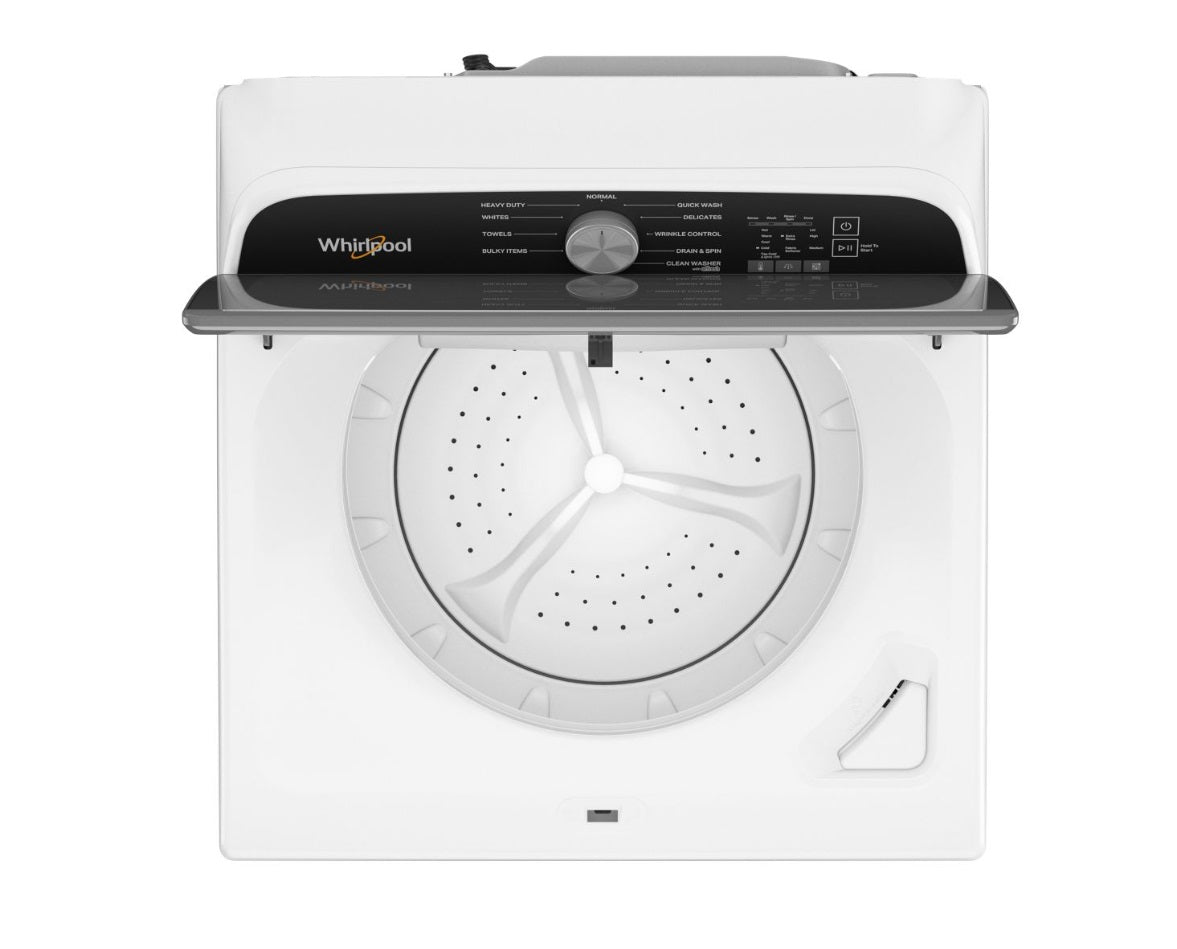 Whirlpool WTW500CMW 5.3 Cu. Ft. Large Capacity Top Load Washer, White