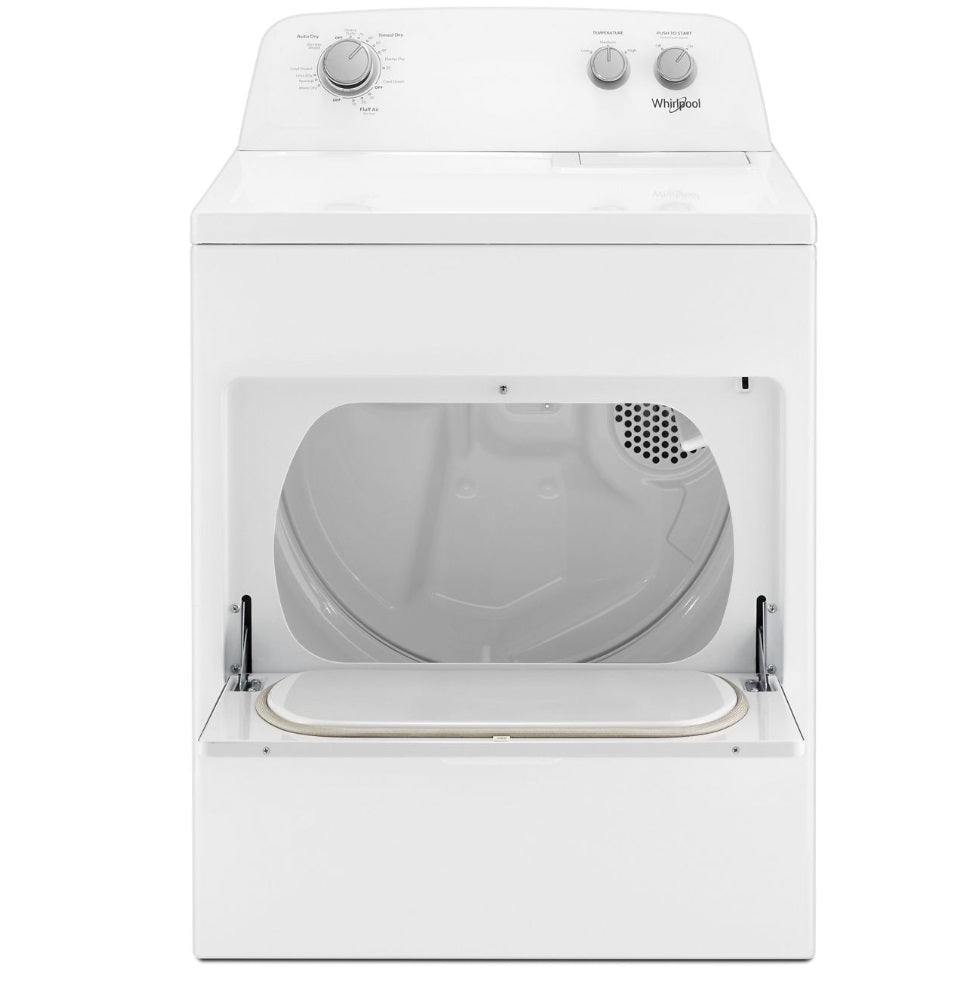 Whirlpool WGD4850HW 7.0 cu. ft. Top Load Gas Dryer with AutoDry™ Drying System