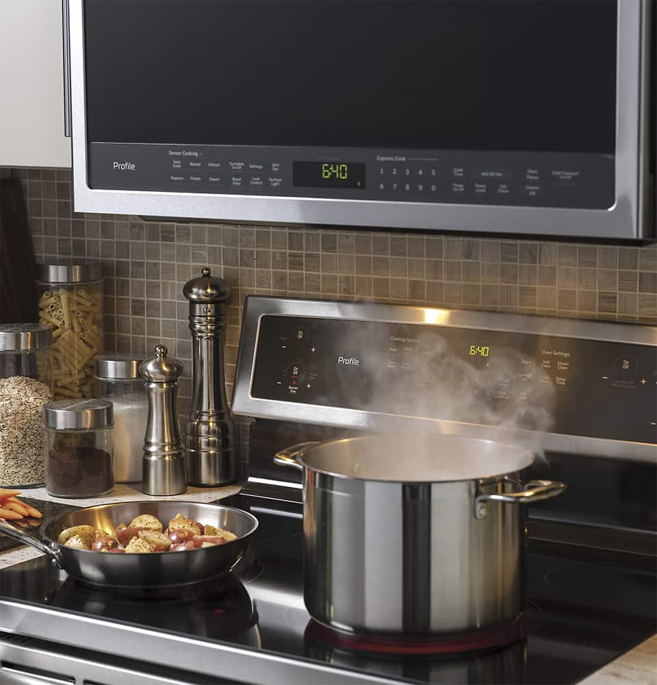 GE Profile PVM9005SJSS 2.1 Cu. Ft Range Microwave OvertheRange Stainless Steel - Image 5