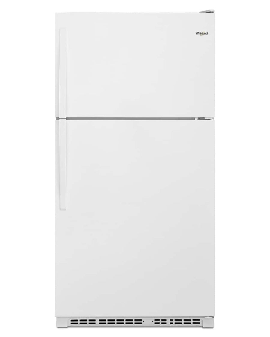 Whirlpool WRT311FZDW 20.5 Cu. Ft 33" Top-Freezer Refrigerator, White - Image 1
