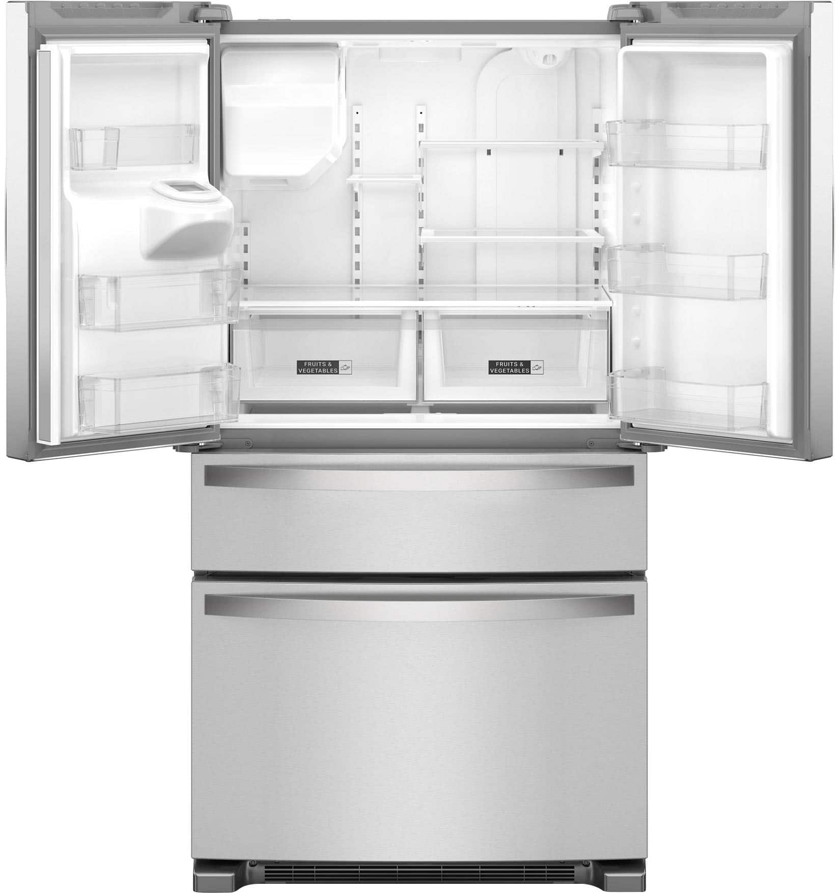 Whirlpool WRMF3636RZ 24.5 Cu. Ft 36"  French Door Refrigerator, Stainless Steel - Image 2