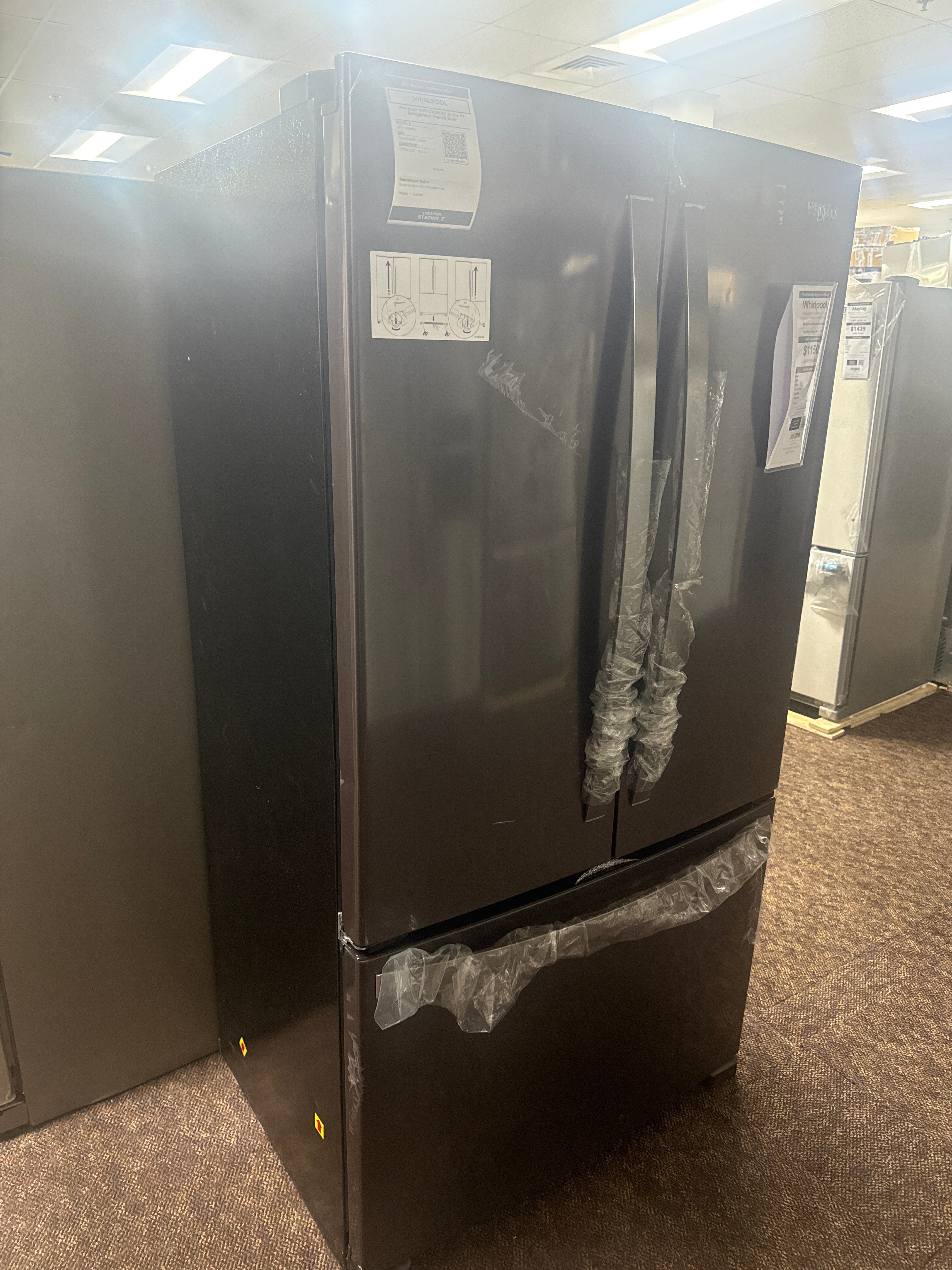 Whirlpool WRFC2036RV 20 Cu. Ft Refrigerator French Door ENERGY STAR