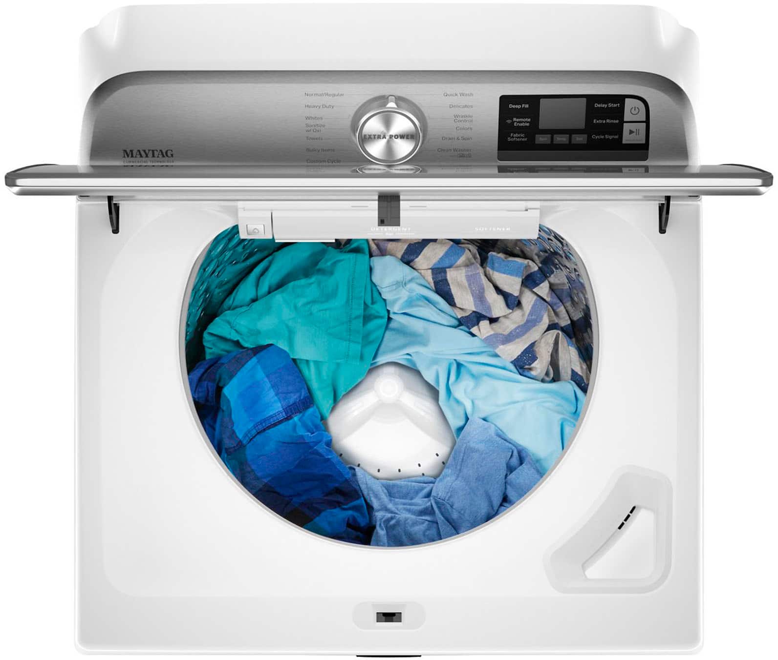 Maytag MVW7232HW 5.3 Cu. Ft Washer Top Load Smart ENERGY STAR White - Image 3