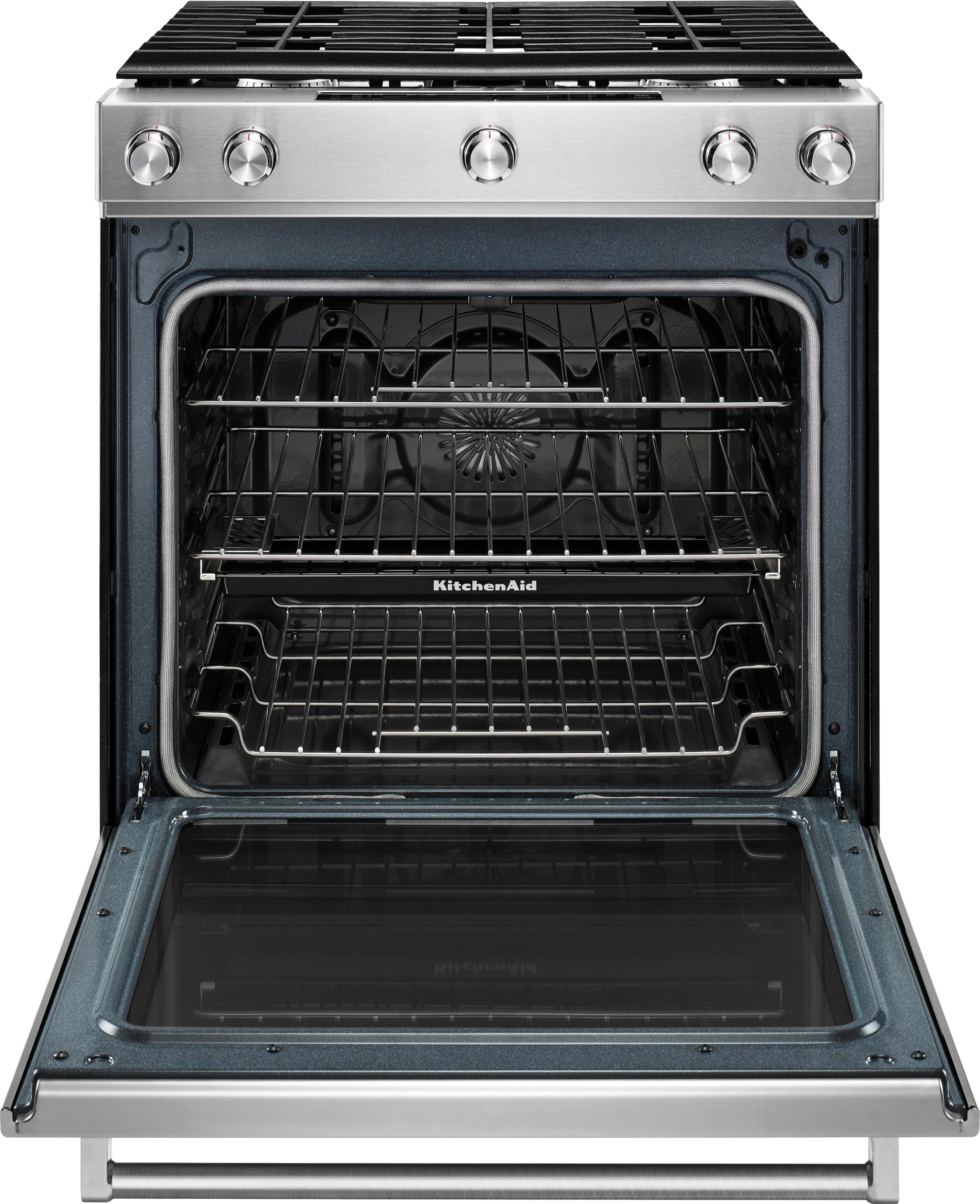 KitchenAid KSGG700ESS 5.8 Cu. Ft Range SlideIn Convection Stainless Steel - Image 2