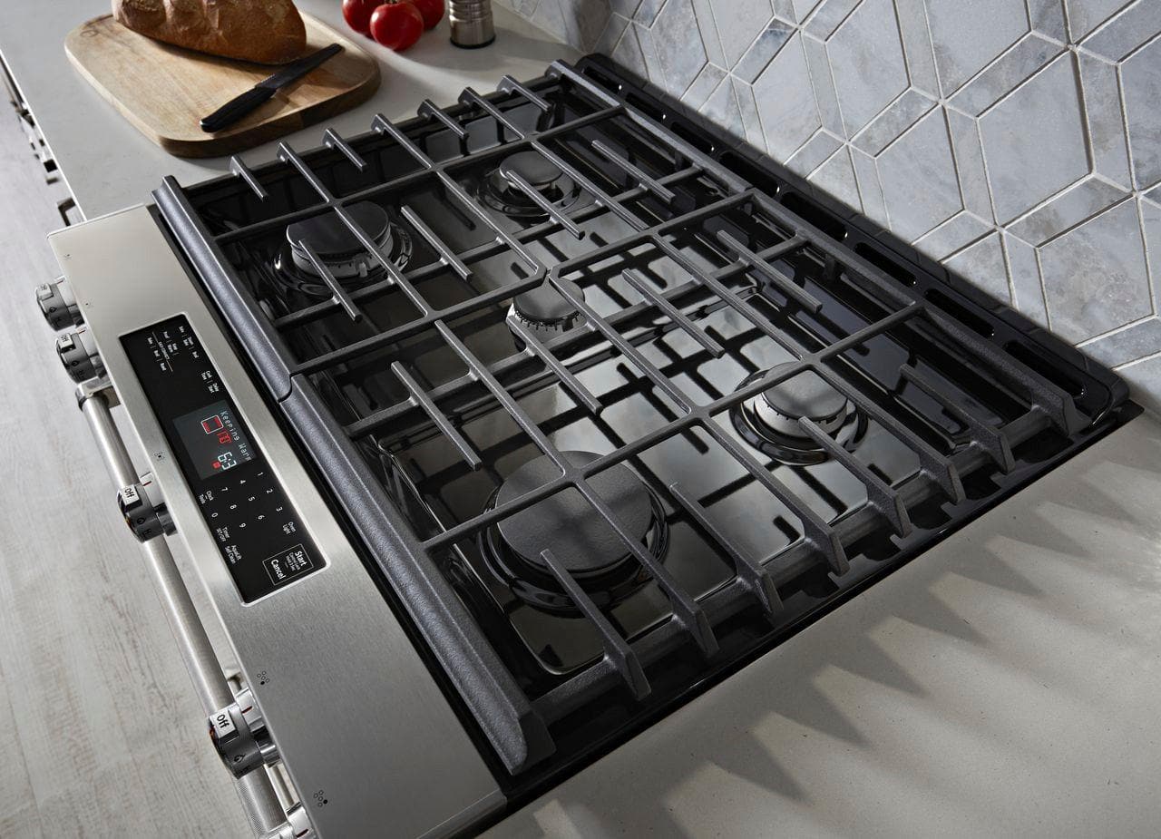 KitchenAid KSGG700ESS 5.8 Cu. Ft Range SlideIn Convection Stainless Steel - Image 3