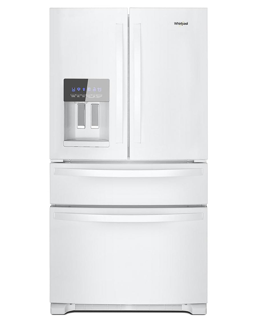 Whirlpool WRMF3636RW 24.5 Cu. Ft 36" French Door Refrigerator, White - Image 1