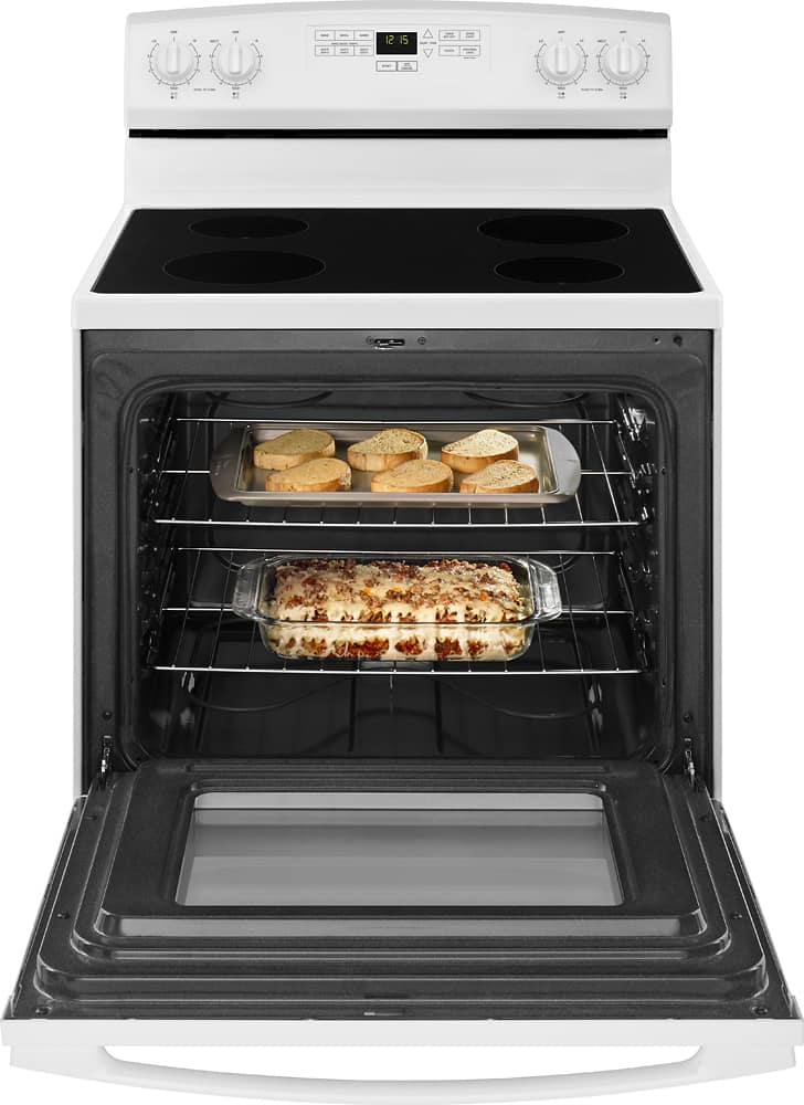 Amana AER6303MFW 4.8 Cu. Ft Range Freestanding ENERGY STAR White - Image 4