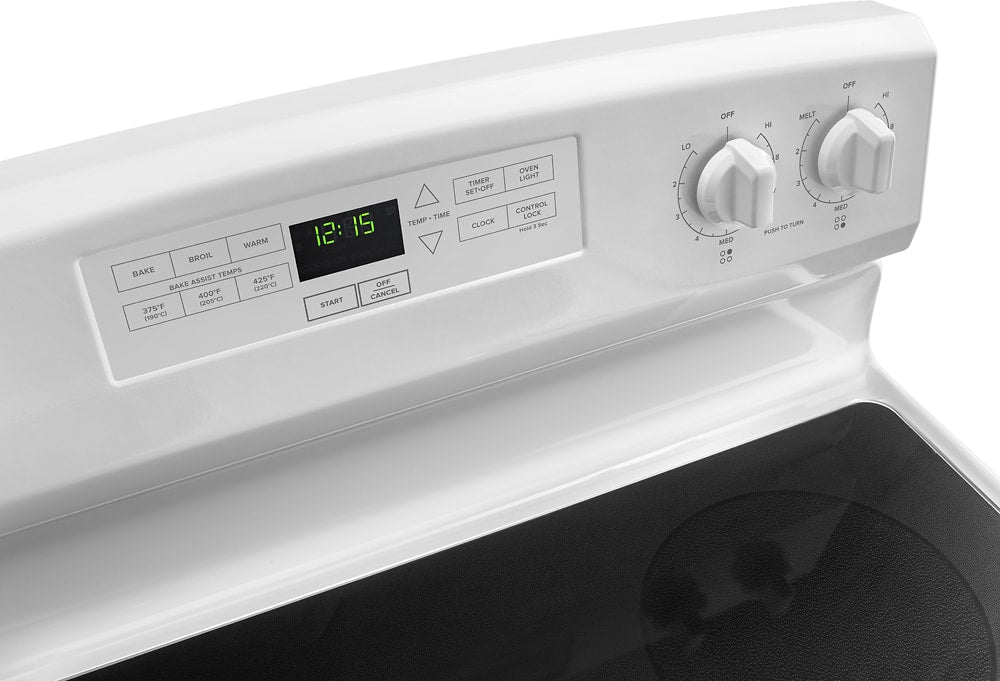 Amana AER6303MFW 4.8 Cu. Ft Range Freestanding ENERGY STAR White - Image 2