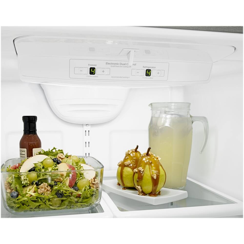 Amana ABB1924BRM 18 Cu. Ft Freezer Refrigerator ENERGY STAR Stainless Steel - Image 8