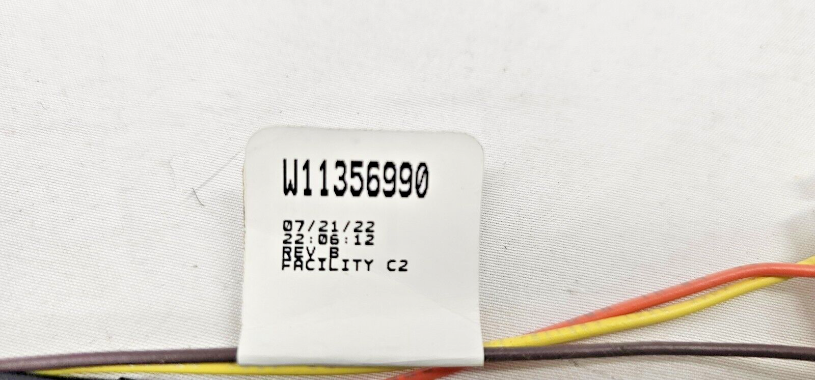 Genuine Whirlpool WOC75EC0HS04 Oven OEM Wire Harness W11356990
