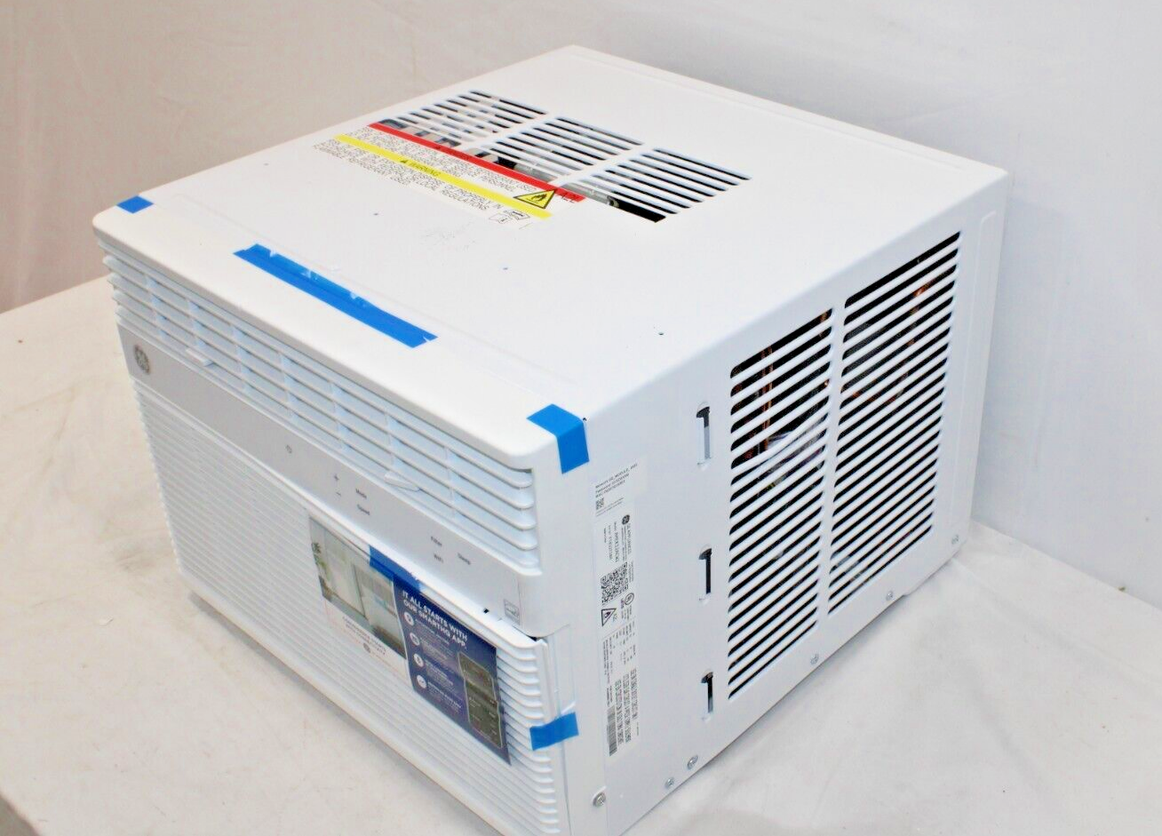 GE AHEK12AC 12,000 BTU Smart Electronic Window Air Conditioner for Rooms up to 550 Sq Ft