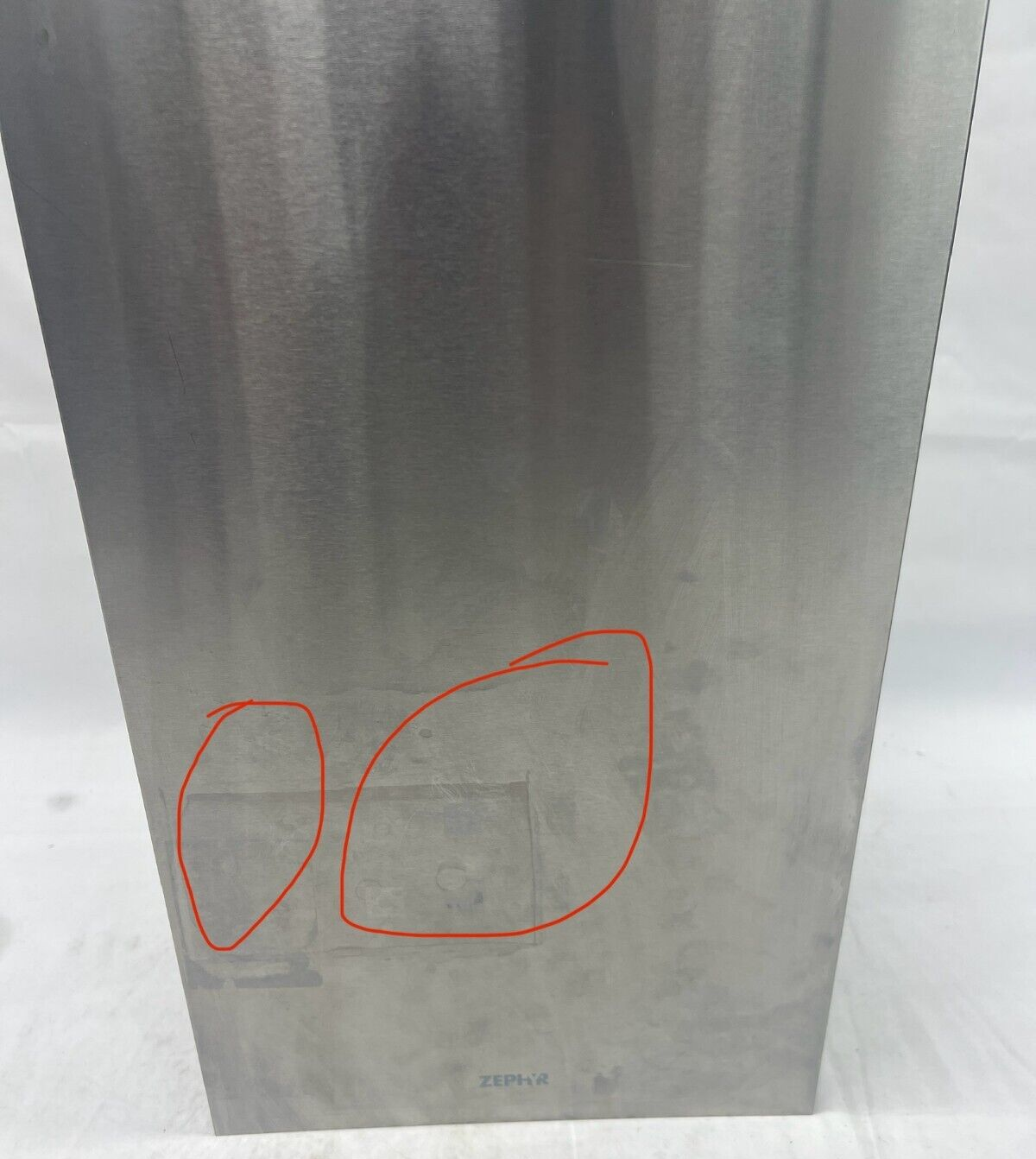 Zephyr Modena 36" 600 CFM Island Mount Range Hood w/ LED Light SS - ZMD-M90AS